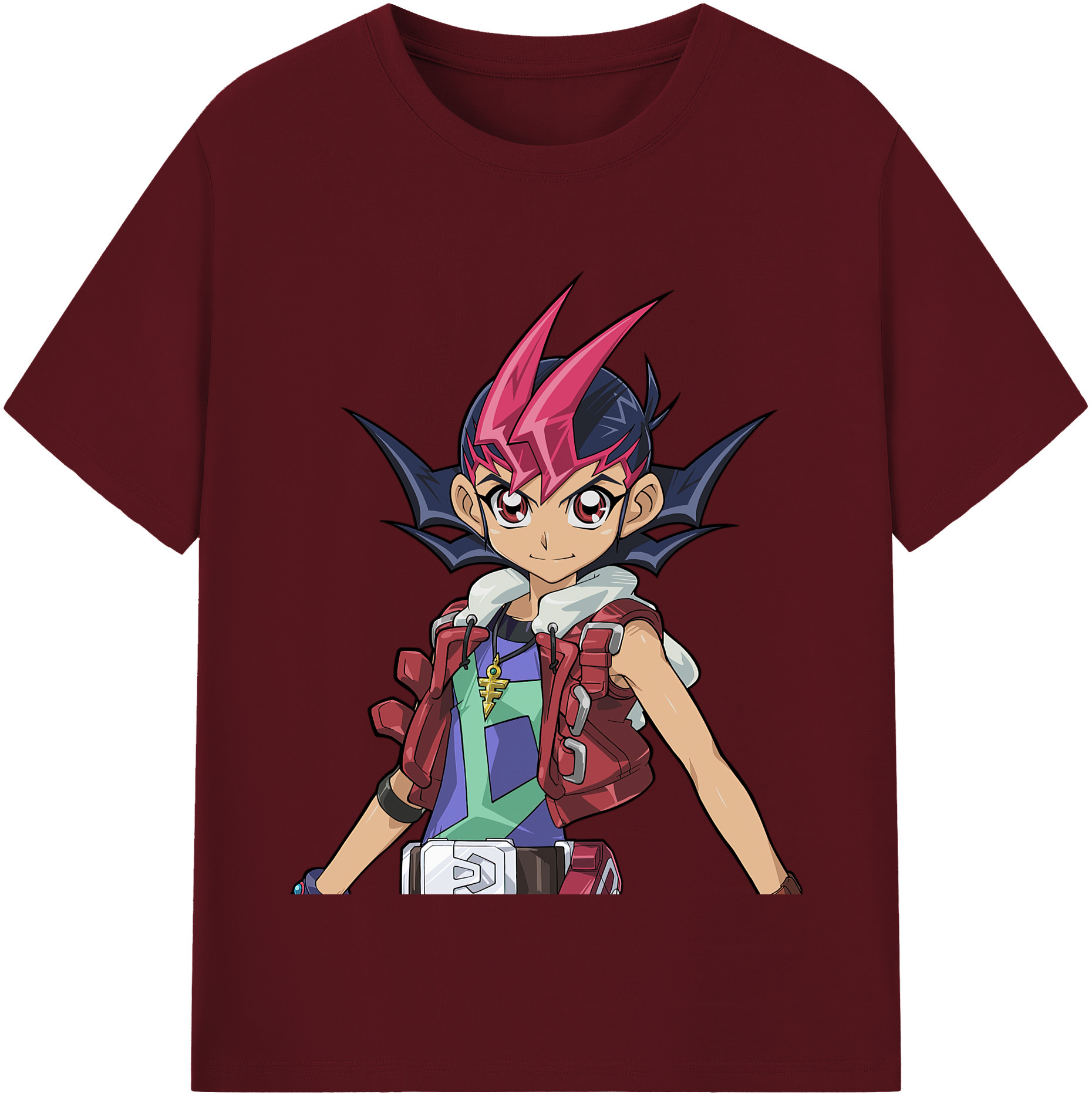 （画像用） 遊☆戯☆王 Yu-Gi-Oh! 綿100％半袖Tシャツ（フロントプリント）